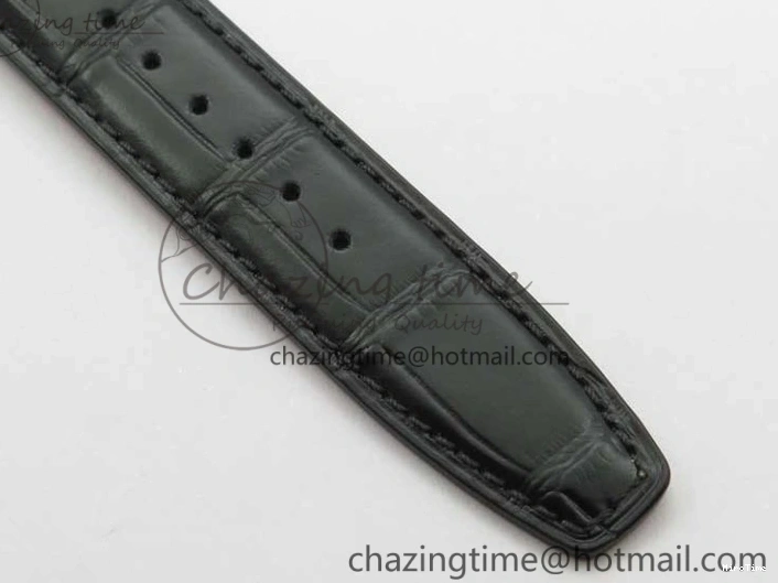 MIROTIME 0427 Elegant Portugieser Perpetual Calendar IW503302 RG V9F 1:1 Best Edition Gray Dial on Black Leather Strap A 7096